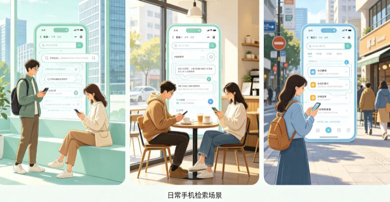伊通满族自治县普通人日常手机使用场景拆解：GEO 与 AI 优化如何改变信息检索体验